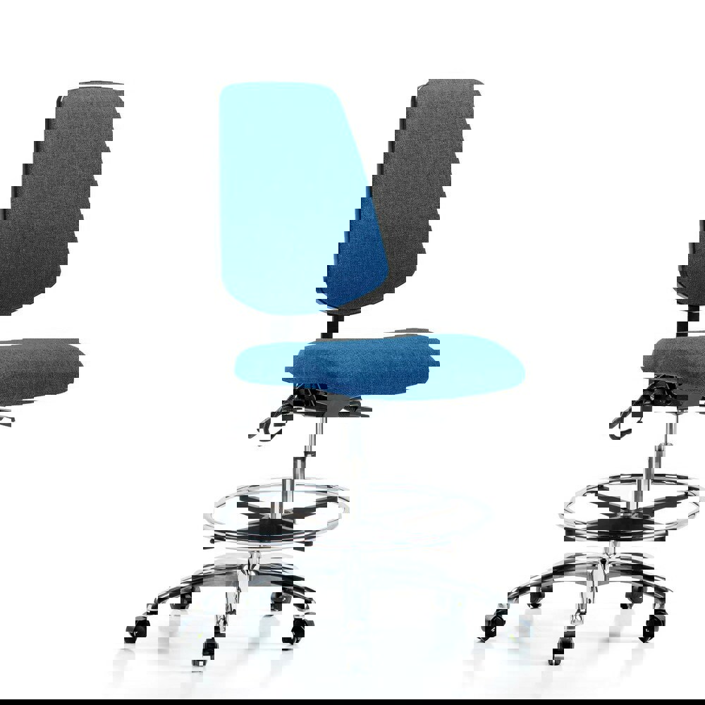 Task Chair: Conductive Cloth, Blue